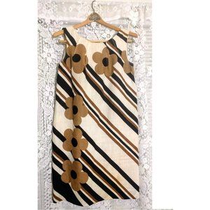 VERY RARE Dolce&Gabbana 90's Linen Flower Dress